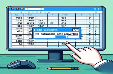 Empêcher Excel de convertir automatiquement les valeurs de texte en dates dans les fichiers CSV