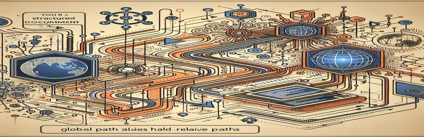 Nx o Angular Schematics poden gestionar els àlies de camí global per a camins relatius a project.json?