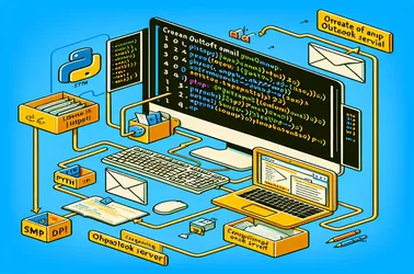 إنشاء بريد إلكتروني في Outlook عبر SMTP في Python: نهج خطوة بخطوة